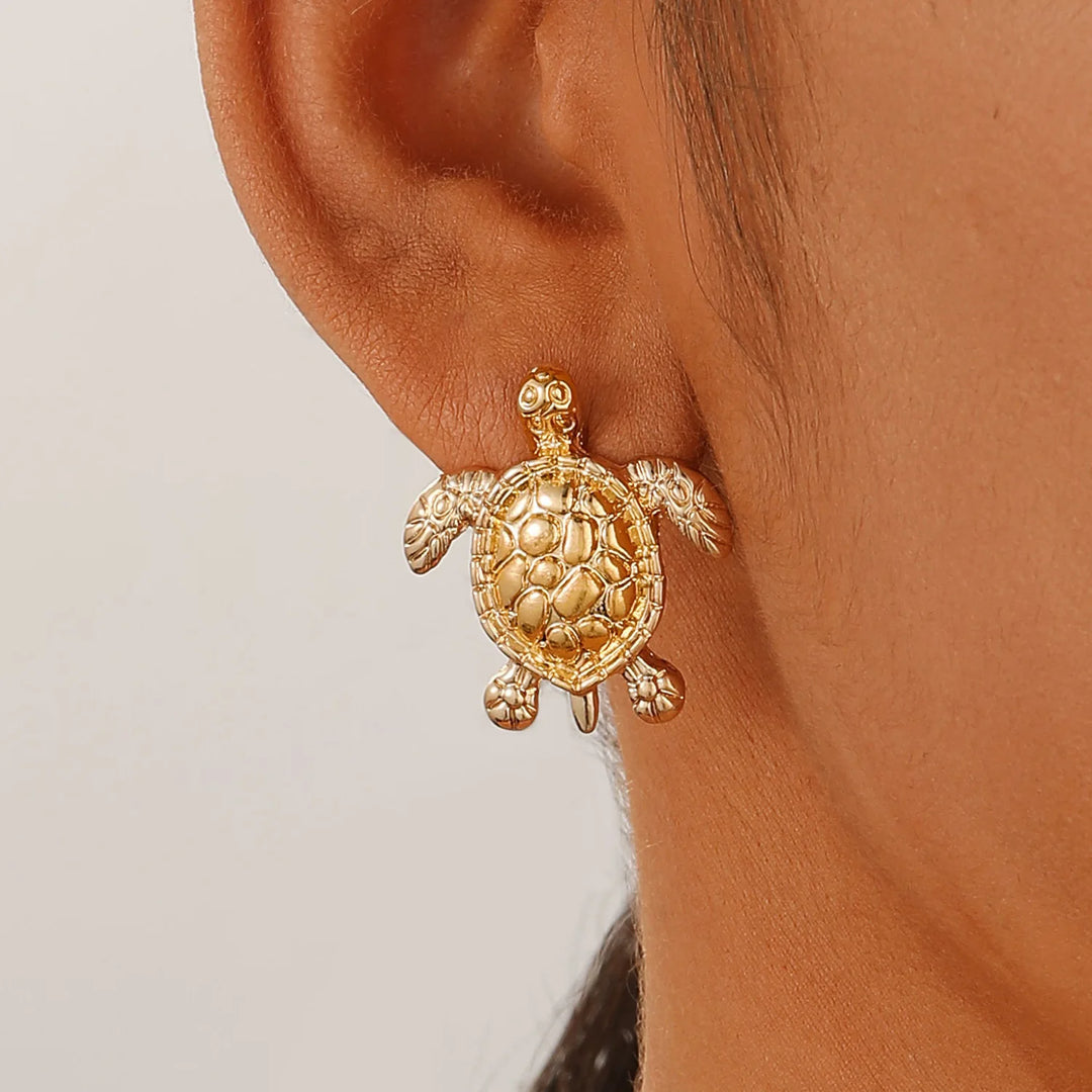 Titiana Turtle Earring